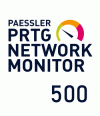 PRTG Network Monitor 500 sensorów